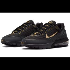 Nike air max pulse black and gold